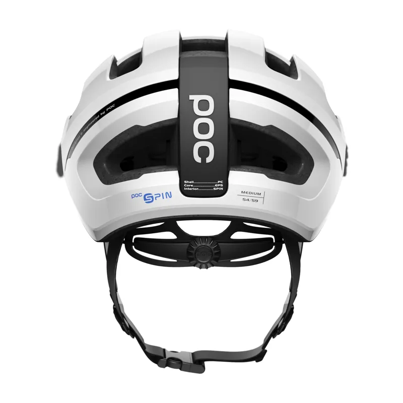 POC Omne Air SPIN Road Helmet Hydrogen White-3